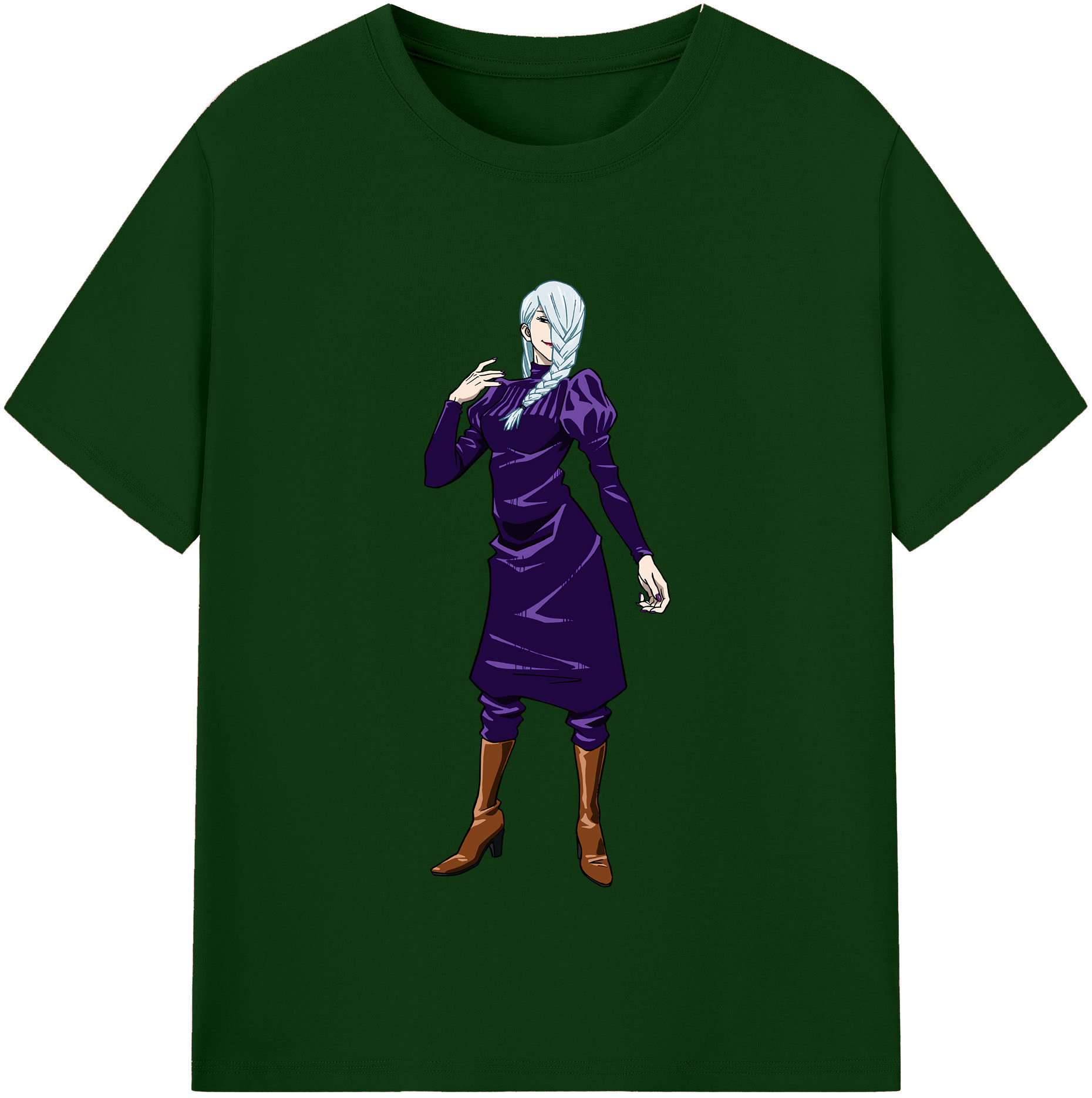 （画像用） 呪術廻戦 Jujutsu Kaisen 綿100％半袖Tシャツ（フロントプリント）